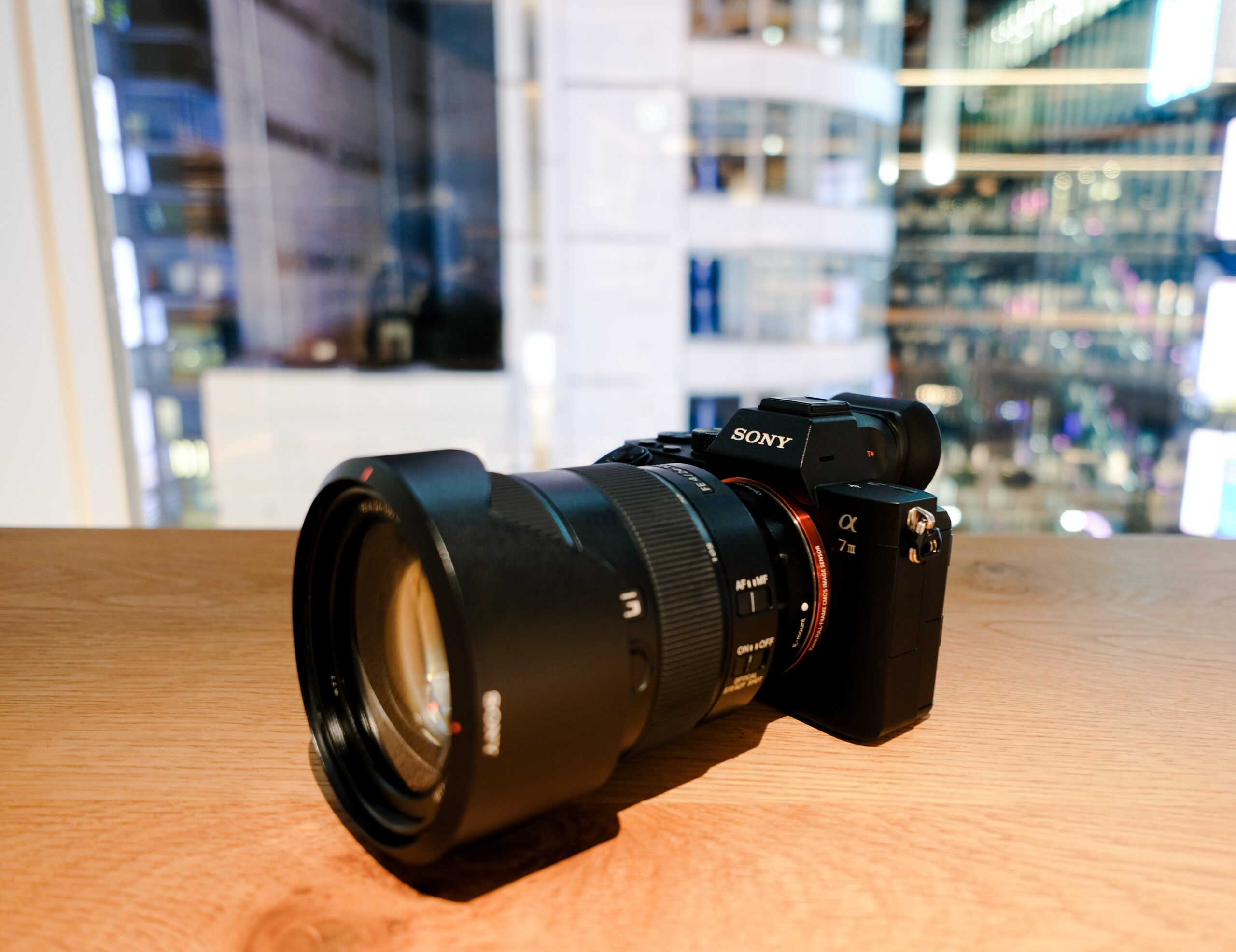 ボディ：SONY α7III　レンズ：FE 24-105mm F4 G OSS