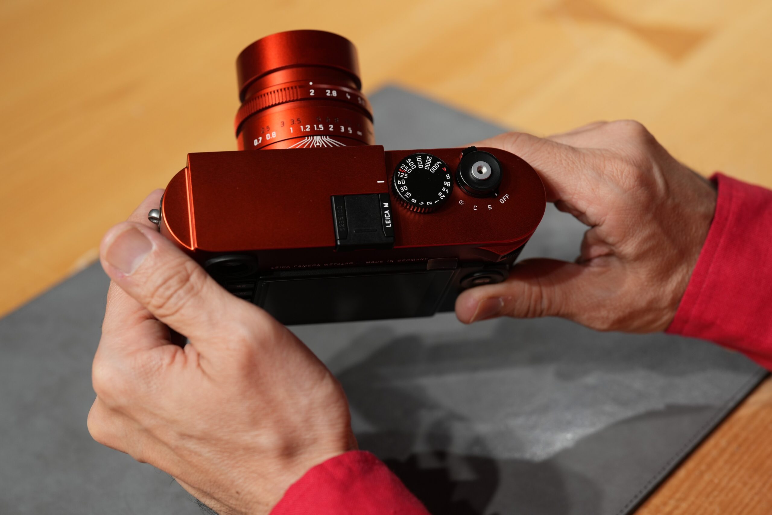 ライカM（Typ262）Red アポ・ズミクロンM f2/50mm ASPH. Red