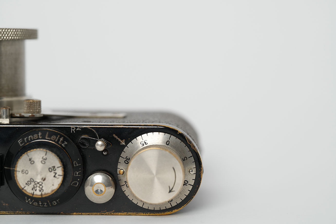 Leica Type I f3.5/50mm Elmar Ealry FODIS Set右アップ