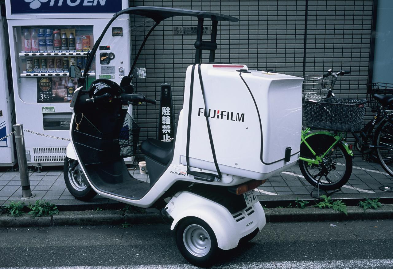 Leica Miniluxでバイクを撮影した写真