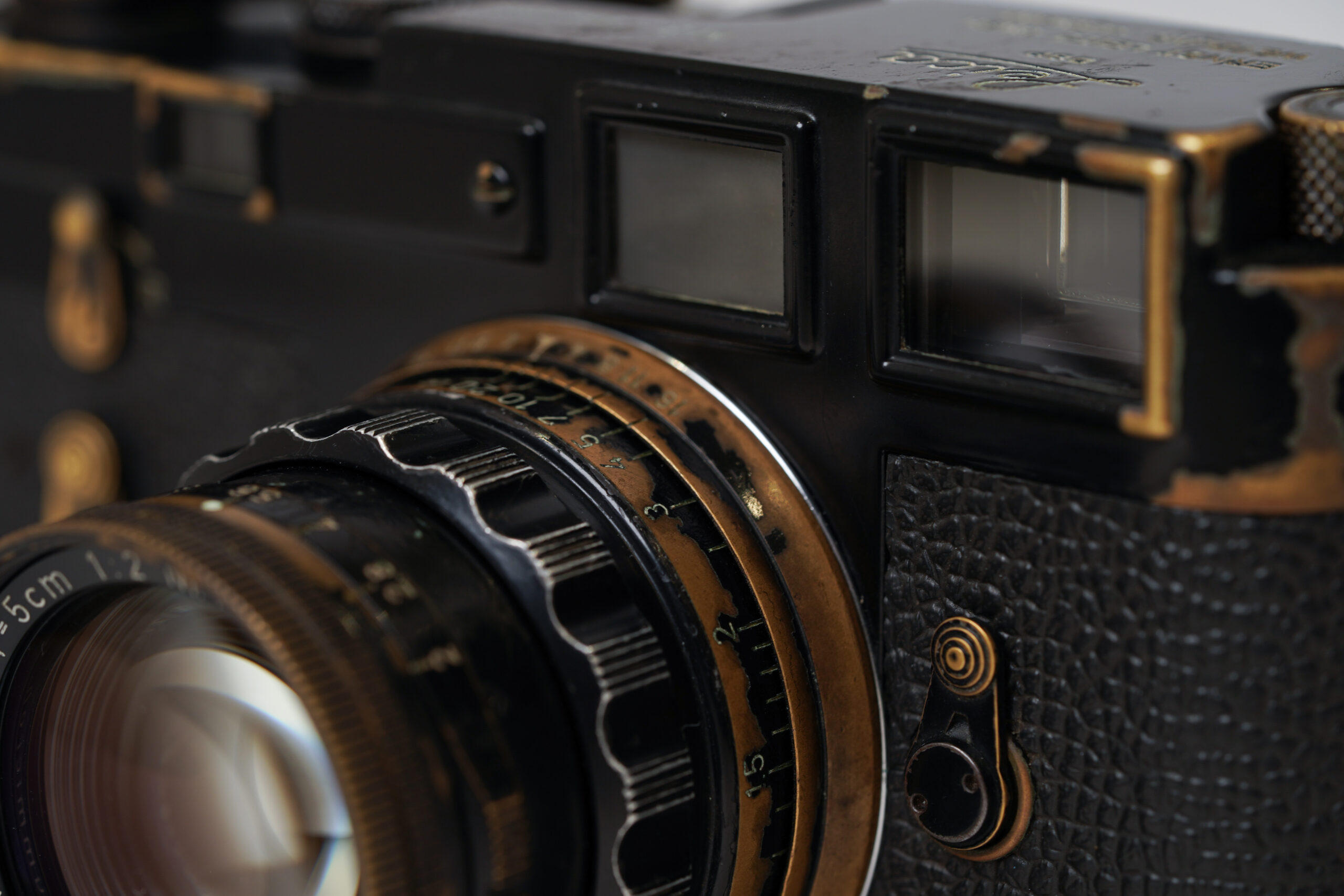 LeicaM3BlackPaintブラックカウンター