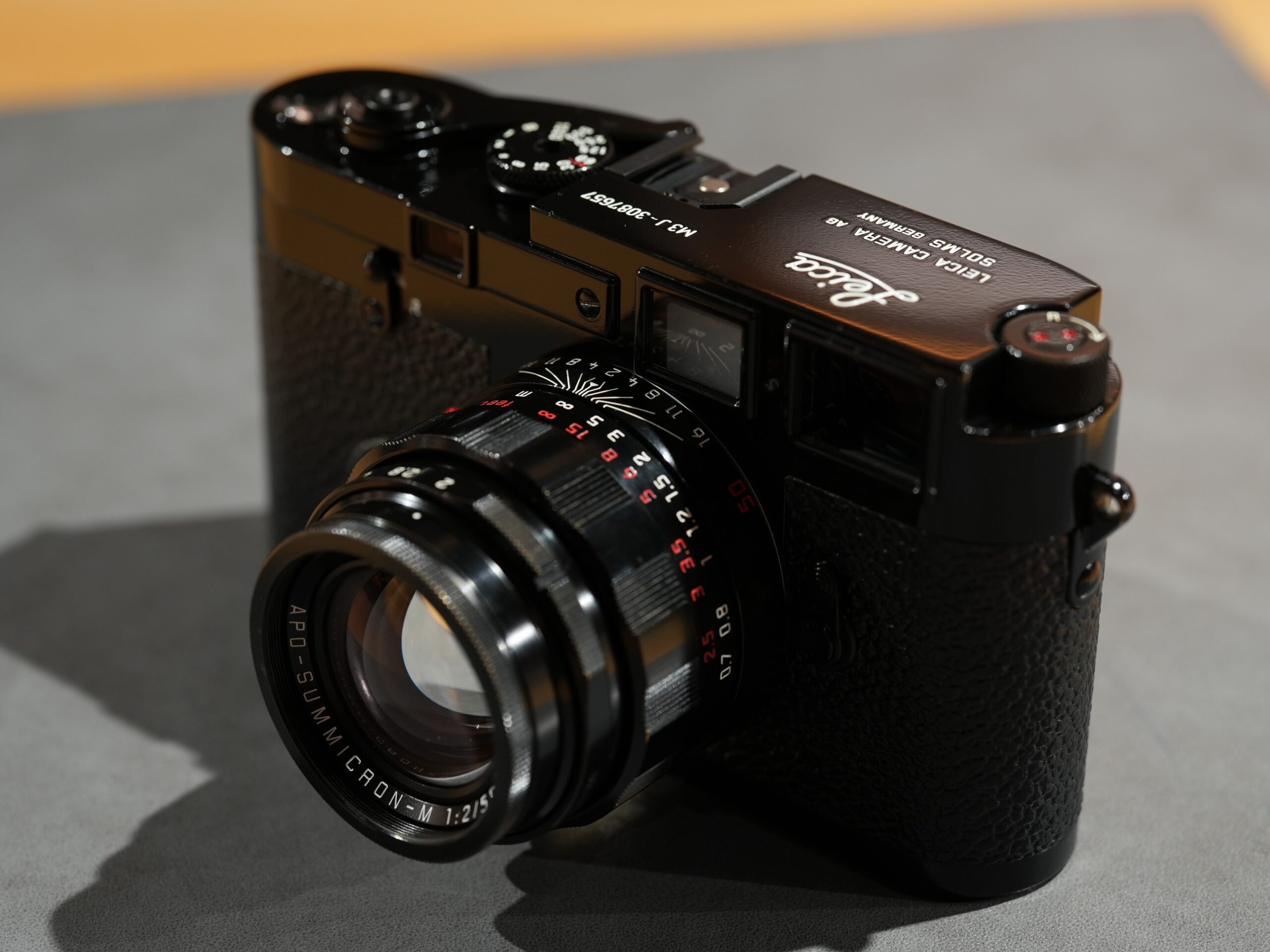 Leica(ライカ)M3J　アポ・ズミクロンM f2/50mm ASPH.LHSA特別限定モデル