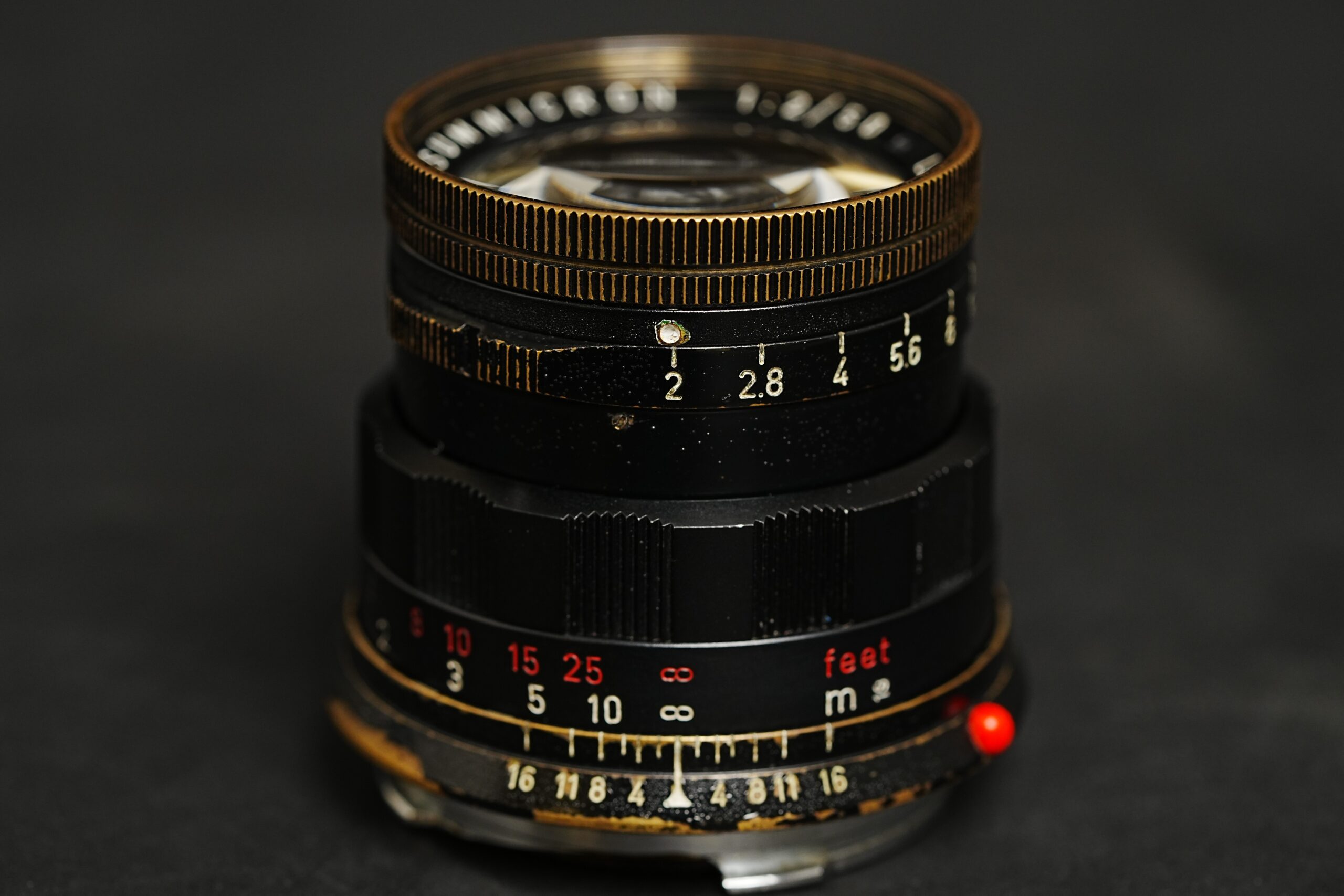 Summicron-M 50mm/f2ブラックペイント